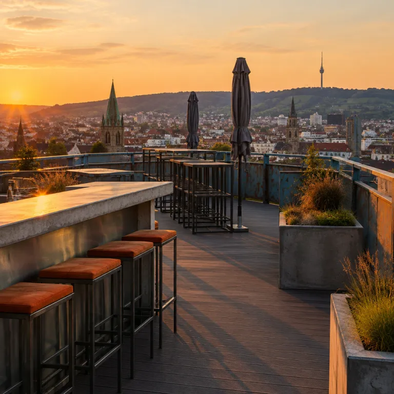Stuttgarts Rooftop-Bars: Wo der Abend über den Dächern beginnt